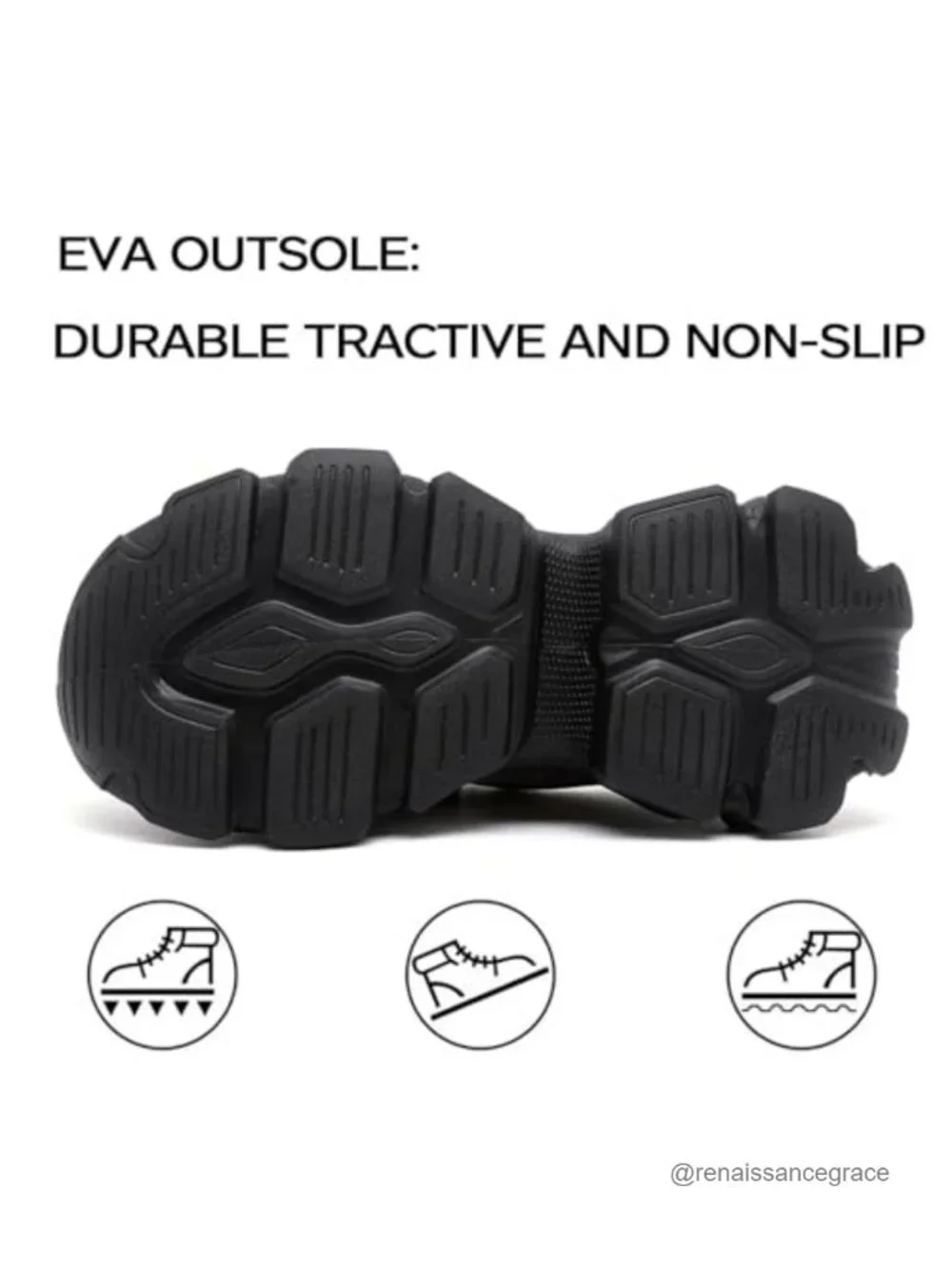 Women's Chunky Platform Comfort Orthopedic Wedge Walking Shoes Fashion Lace Up